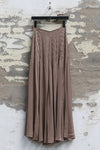 Mutedance 25 Autumn/Winter Waisted Swing Skirt Plant-dyed Highly Handcrafted MD-MD25FW87-sand (MD25FW86)